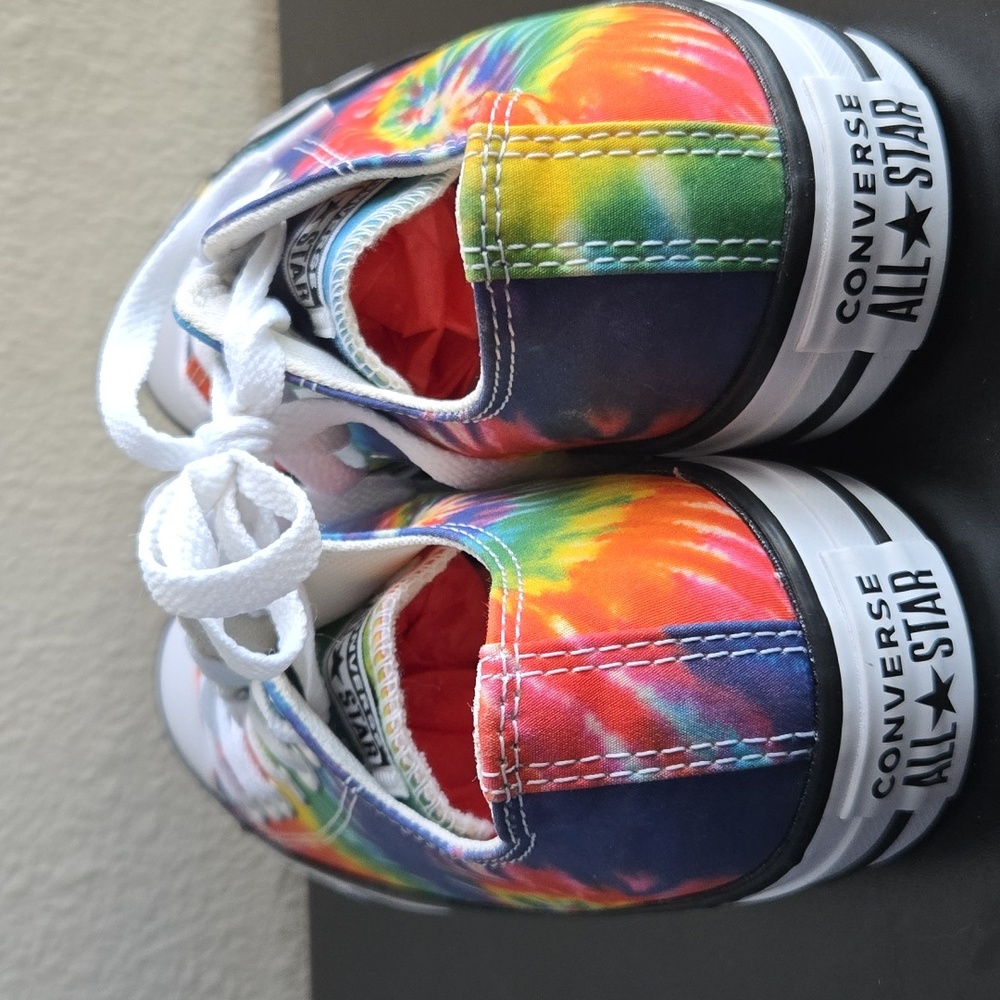 Converse Multicolor Tie-Dye Womens Sneakers - Picture 6 of 6